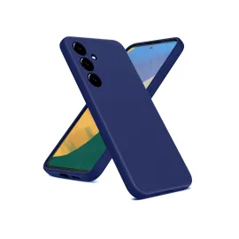 Newface Samsung Galaxy A36 Kılıf Nano Içi Kadife Silikon - Lacivert