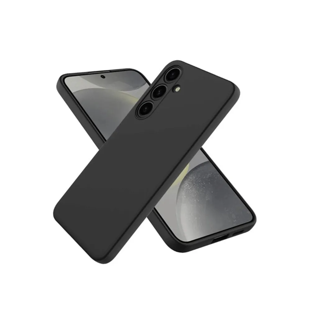 Newface Samsung Galaxy A56 Kılıf Nano Içi Kadife Silikon - Siyah