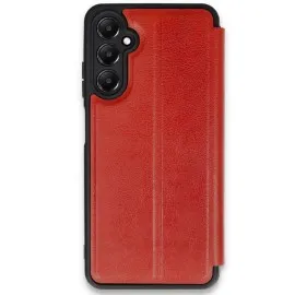 Newface Samsung Galaxy A36 Kılıf Flip Cover - Kırmızı