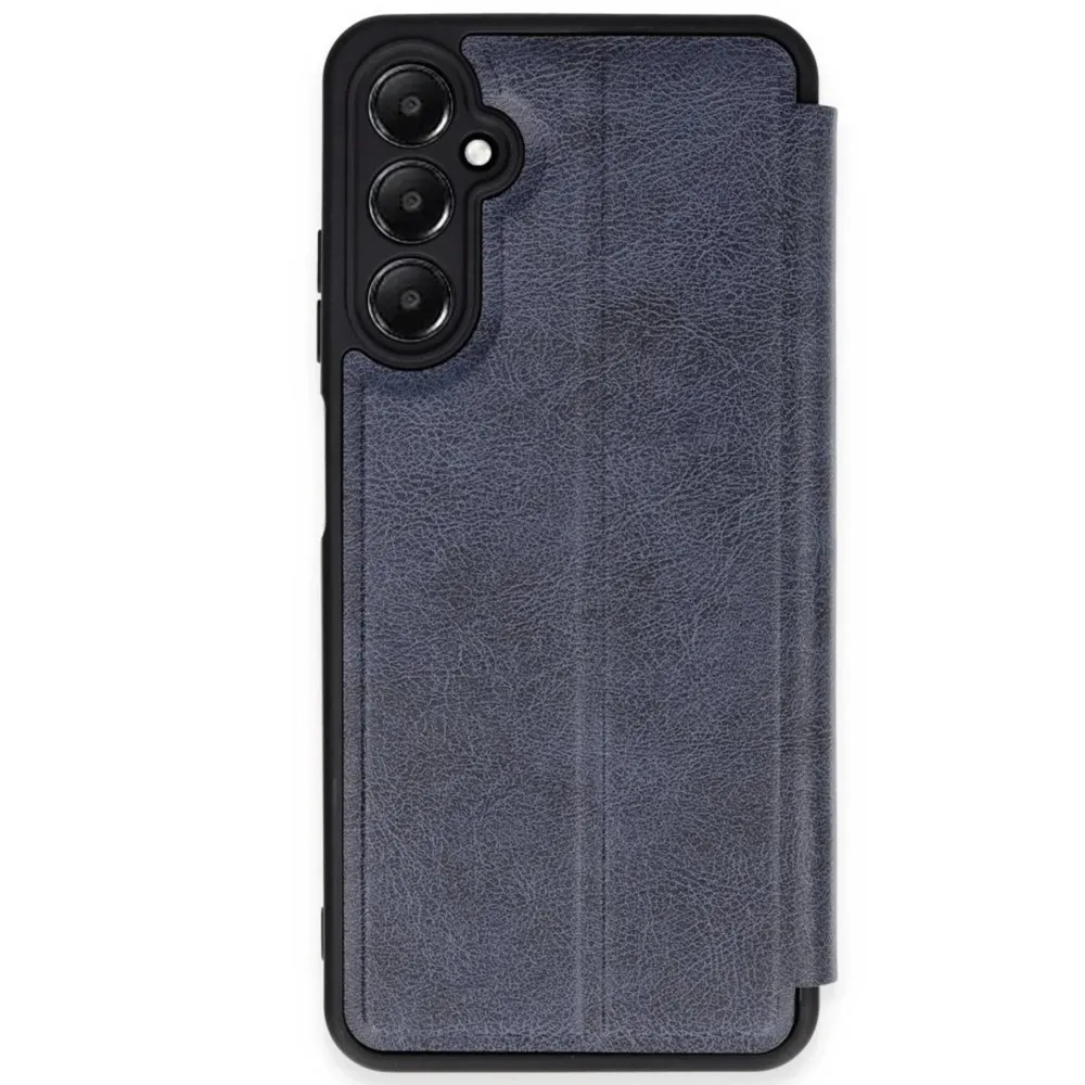Newface Samsung Galaxy A36 Kılıf Flip Cover - Lacivert