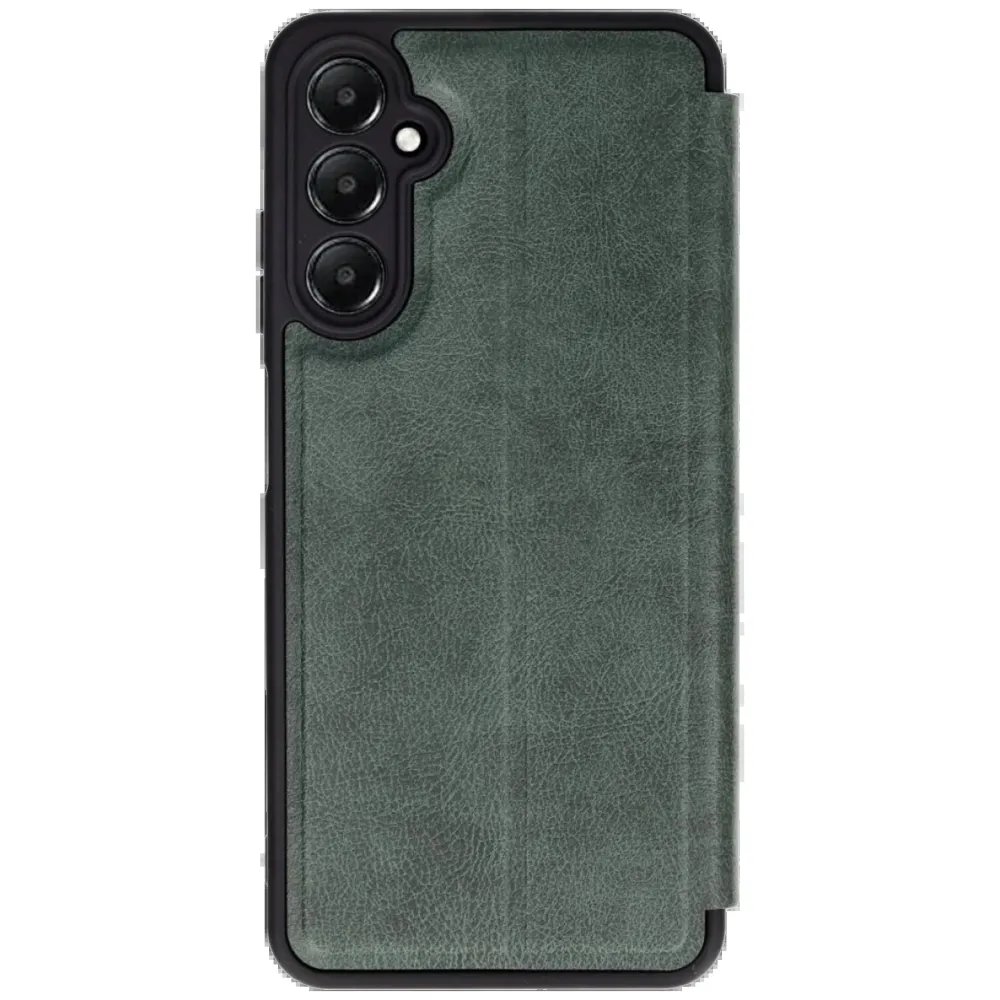 Newface Samsung Galaxy A56 Kılıf Flip Cover - Koyu Yeşil