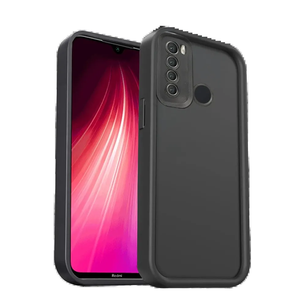 Newface Xiaomi Redmi Note 8 Kılıf Viera Silikon - Siyah