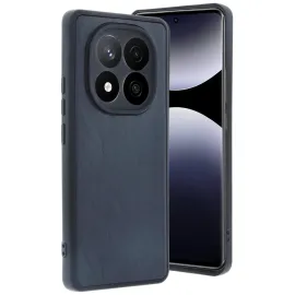 Newface Xiaomi Redmi Note 14 Pro 5G Kılıf Aras Deri Kapak - Lacivert