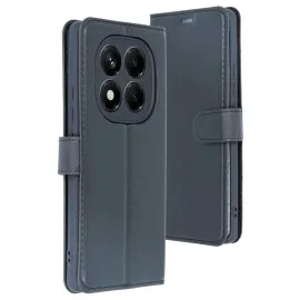 Newface Xiaomi Redmi Note 14 Pro 5G Kılıf Trend S Plus Kapaklı Kılıf - Siyah