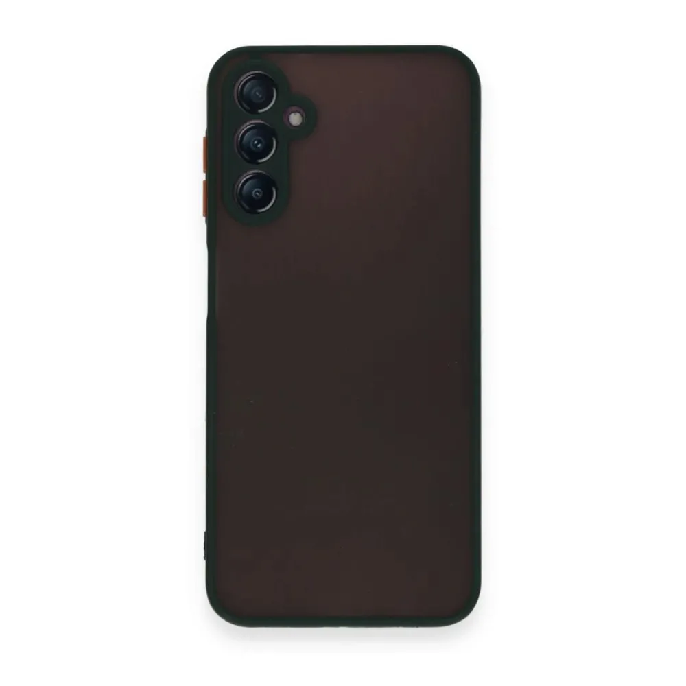 Newface Samsung Galaxy A55 5G Kılıf Montreal Silikon Kapak - Siyah