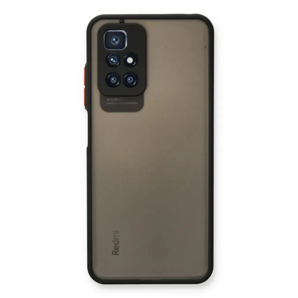 Newface Xiaomi Redmi 10 2022 Kılıf Montreal Silikon Kapak - Siyah