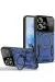 Newface Xiaomi Redmi Note 12 Pro 5G Kılıf Joy Lens Standlı Kapak - Lacivert