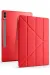 Newface Samsung Galaxy X510 Tab S9 FE 11 Kılıf Kalemlikli Mars Tablet Kılıfı - Kırmızı