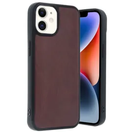 Newface Iphone 11 Kılıf Aras Deri Kapak - Bordo