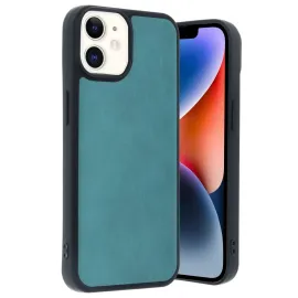 Newface Iphone 11 Kılıf Aras Deri Kapak - Açık Yeşil