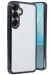 Newface Samsung Galaxy S25 Kılıf Razer Lensli Silikon - Siyah