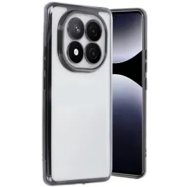 Newface Xiaomi Redmi Note 14 Pro 4G Kılıf Razer Lensli Silikon - Siyah