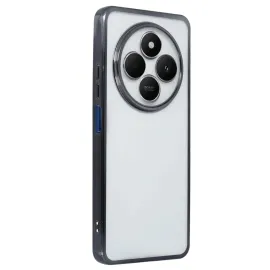 Newface Xiaomi Redmi 14C Kılıf Razer Lensli Silikon - Siyah