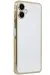 Newface Samsung Galaxy A06 Kılıf Razer Lensli Silikon - Gold