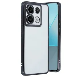 Newface Xiaomi Redmi Note 13 Pro 4G Kılıf Razer Lensli Silikon - Siyah