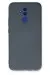 Newface Huawei Mate 20 Lite Kılıf Nano içi Kadife Silikon - Gri