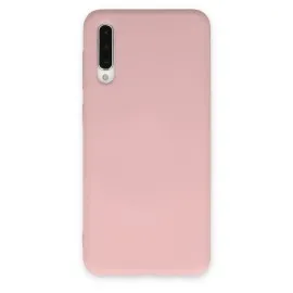 Newface Samsung Galaxy A30S Kılıf Nano içi Kadife Silikon - Pudra