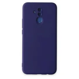 Newface Huawei Mate 20 Lite Kılıf Nano içi Kadife Silikon - Mor