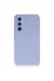 Newface Samsung Galaxy A34 5G Kılıf Nano içi Kadife Silikon - Lila