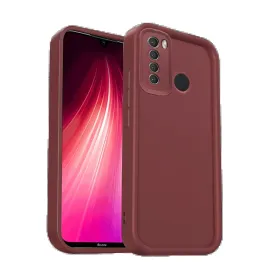 Newface Xiaomi Redmi Note 8 Kılıf Viera Silikon - Bordo