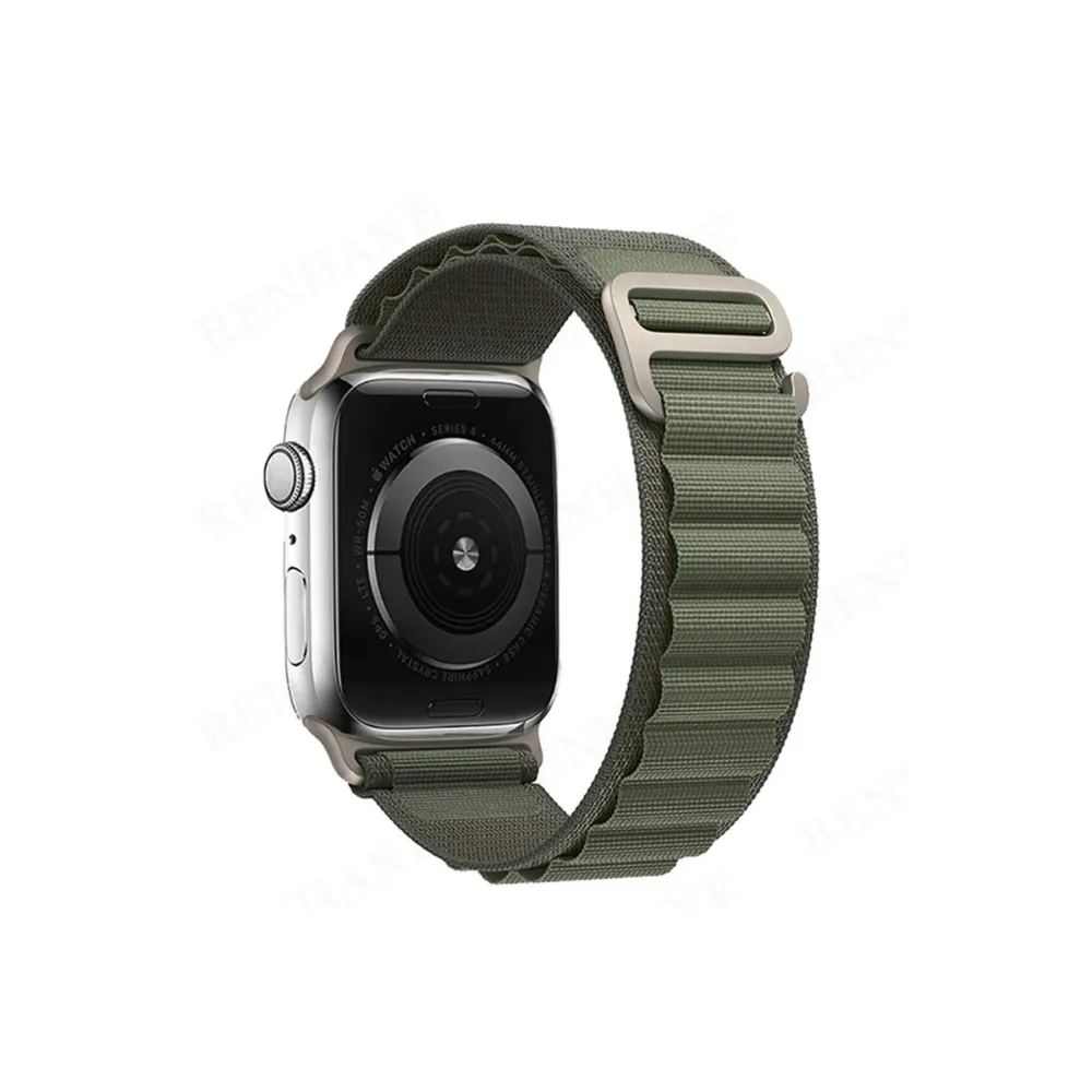 Newface Apple Watch Ultra 49mm Mountain Kordon - Yeşil