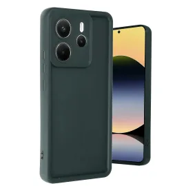 Newface Xiaomi Redmi Note 14 4G Kılıf Viera Silikon - Koyu Yeşil