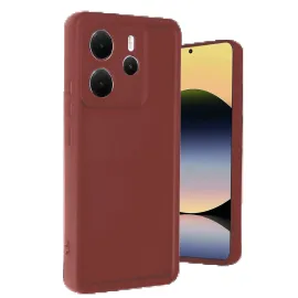 Newface Xiaomi Redmi Note 14 4G Kılıf Viera Silikon - Bordo