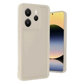 Newface Xiaomi Redmi Note 14 4G Kılıf Viera Silikon - Krem