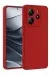 Newface Xiaomi Redmi Note 14 4G Kılıf First Silikon - Kırmızı