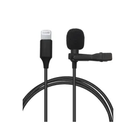 Newface Lightning 2 Metre Double Mikrofon - Siyah