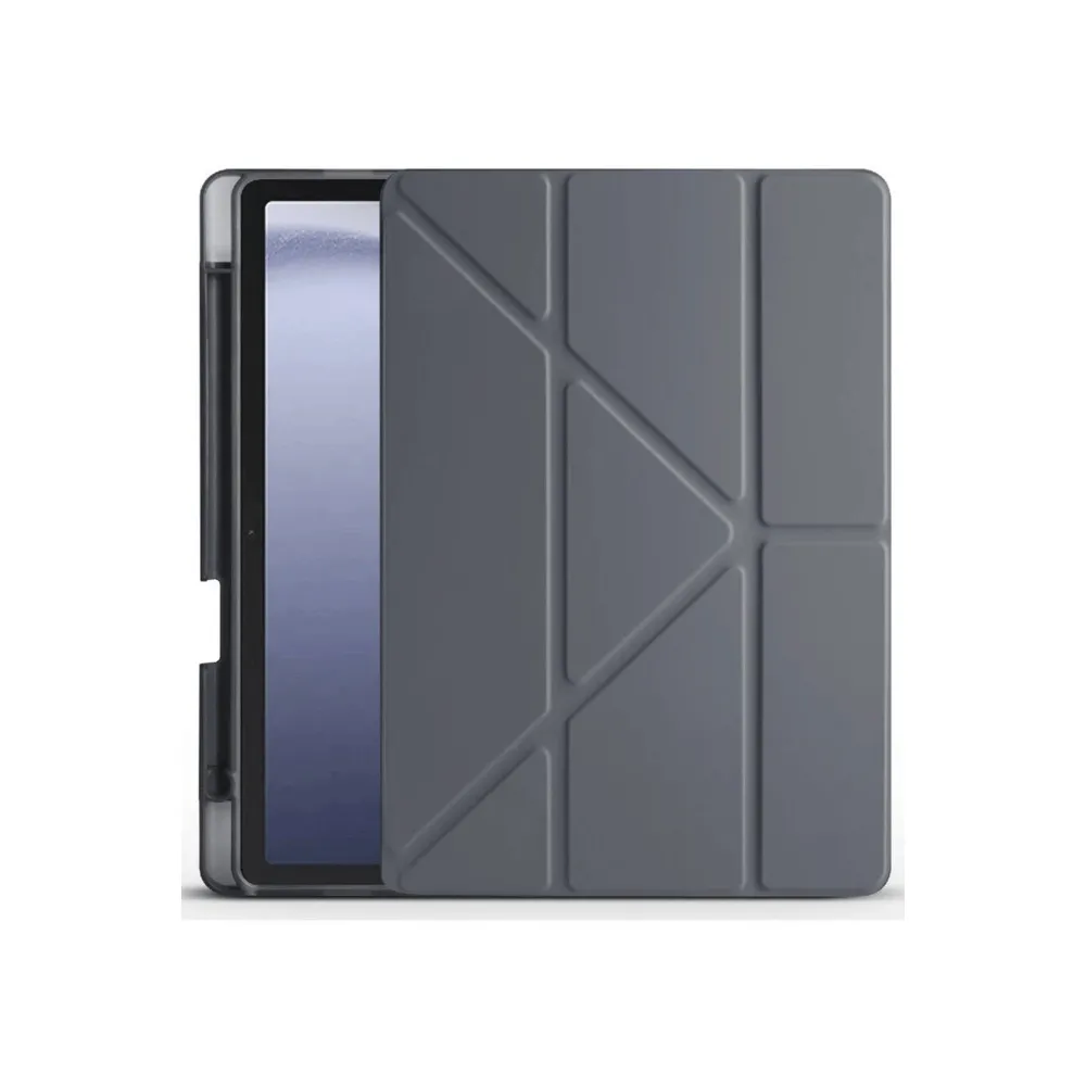 Newface Xiaomi Redmi Pad Pro 12.1 Kılıf Kalemlikli Mars Tablet Kılıfı - Koyu Gri