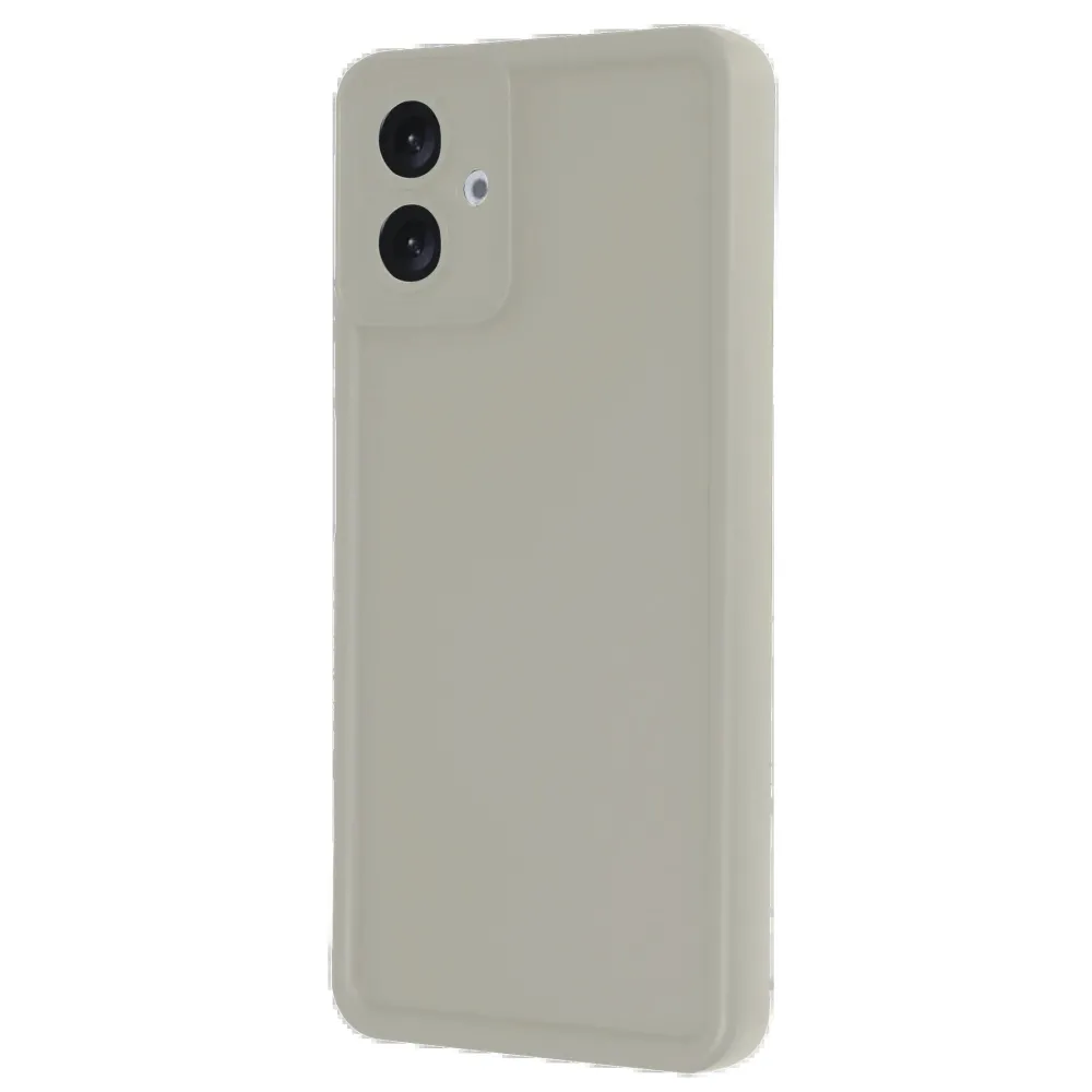 Newface Samsung Galaxy A06 Kılıf Viera Silikon - Krem