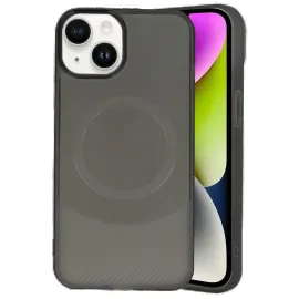 Newface iPhone 14 Kılıf Maya Karbon Kapak - Siyah