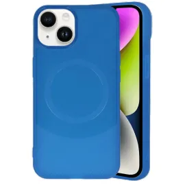 Newface Iphone 14 Kılıf Maya Karbon Kapak - Lacivert