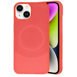 Newface Iphone 14 Kılıf Maya Karbon Kapak - Kırmızı