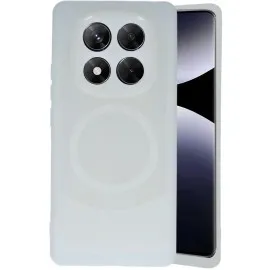 Newface Xiaomi Redmi Note 14 Pro 4G Kılıf Maya Karbon Kapak - Krem