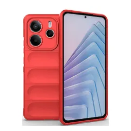 Newface Xiaomi Redmi Note 14 4G Kılıf Optimum Silikon - Kırmızı