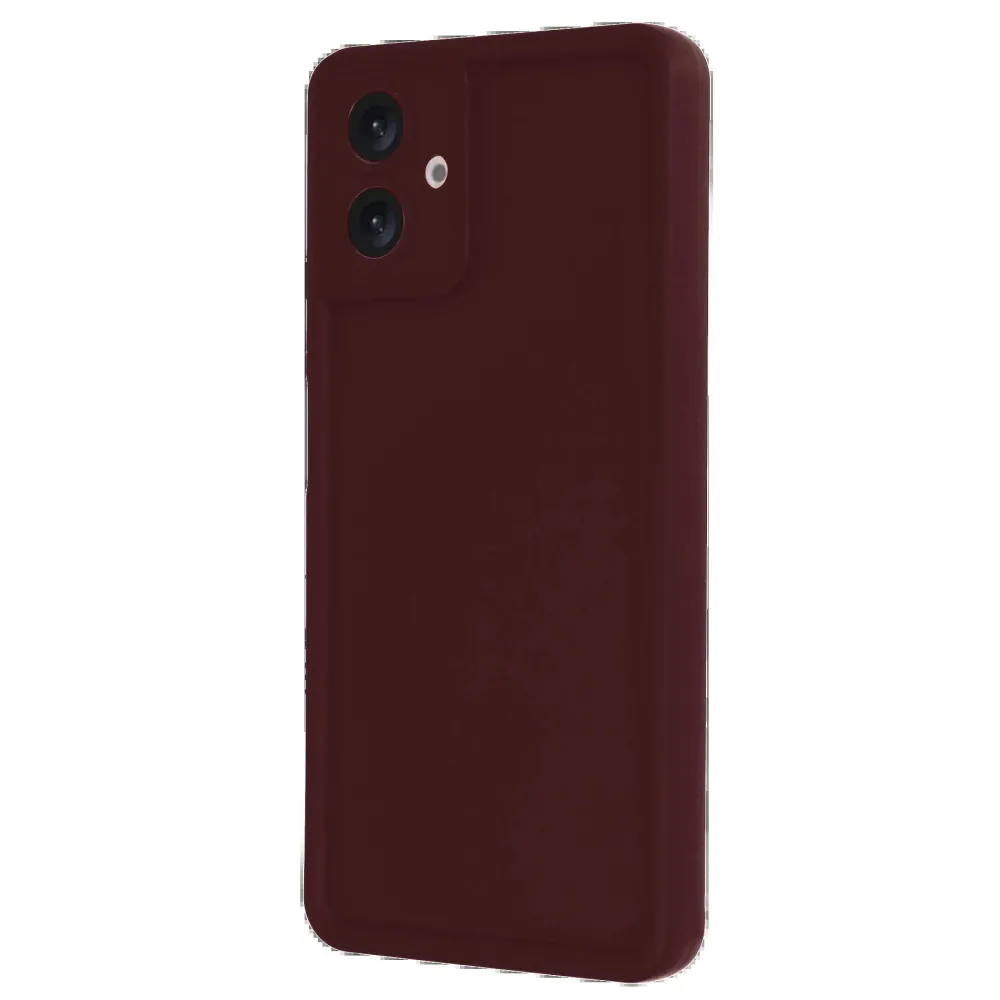 Newface Samsung Galaxy A06 Kılıf Viera Silikon - Bordo