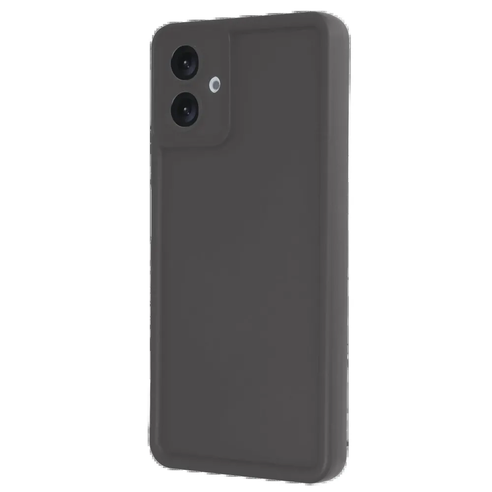 Newface Samsung Galaxy A06 Kılıf Viera Silikon - Gri