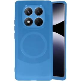 Newface Xiaomi Redmi Note 14 Pro 5G Kılıf Maya Karbon Kapak - Lacivert