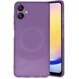 Newface Samsung A06 Kılıf Maya Karbon Kapak - Mürdüm