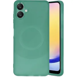 Newface Samsung A06 Kılıf Maya Karbon Kapak - Koyu Yeşil