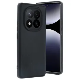 Newface Xiaomi Redmi Note 14 Pro 4G Kılıf Aras Deri Kapak - Siyah