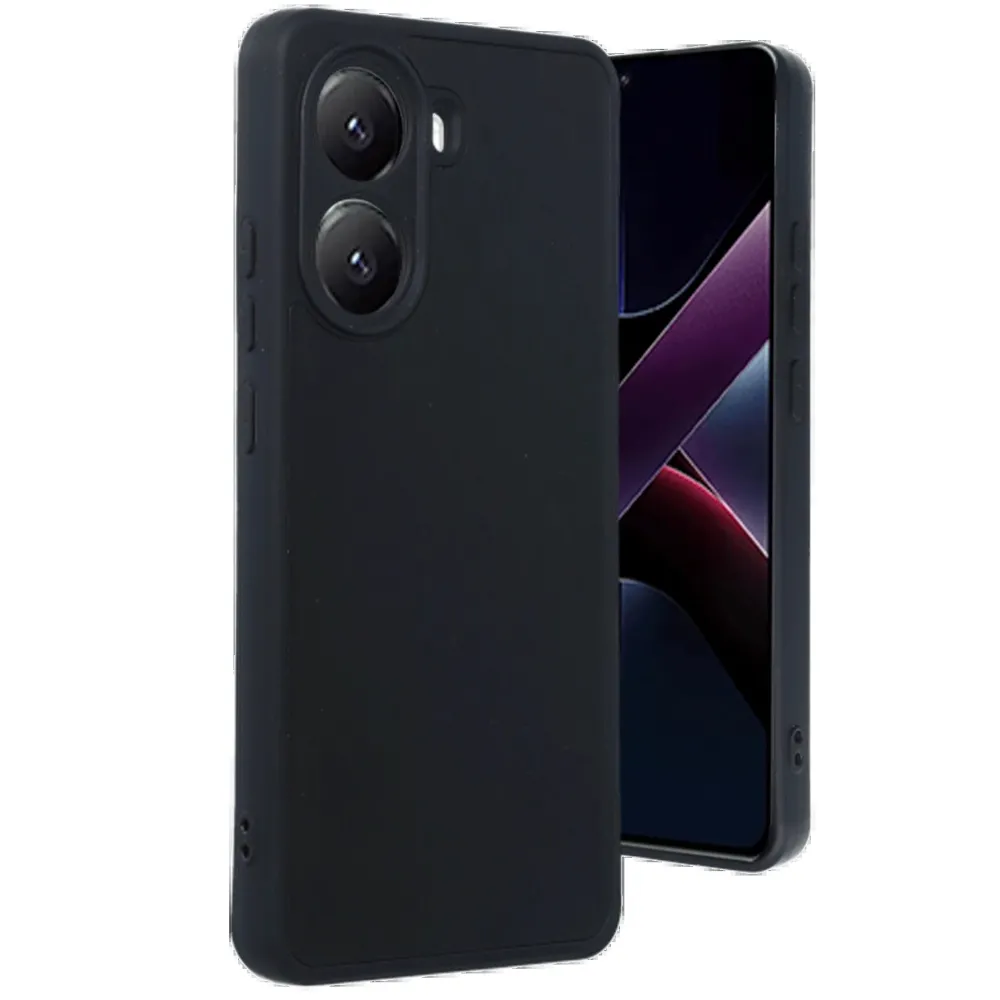 Newface Xiaomi Poco X7 Pro Kılıf Aras Deri Kapak - Siyah