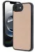 Newface Iphone 16E Kılıf Aras Deri Kapak - Pudra