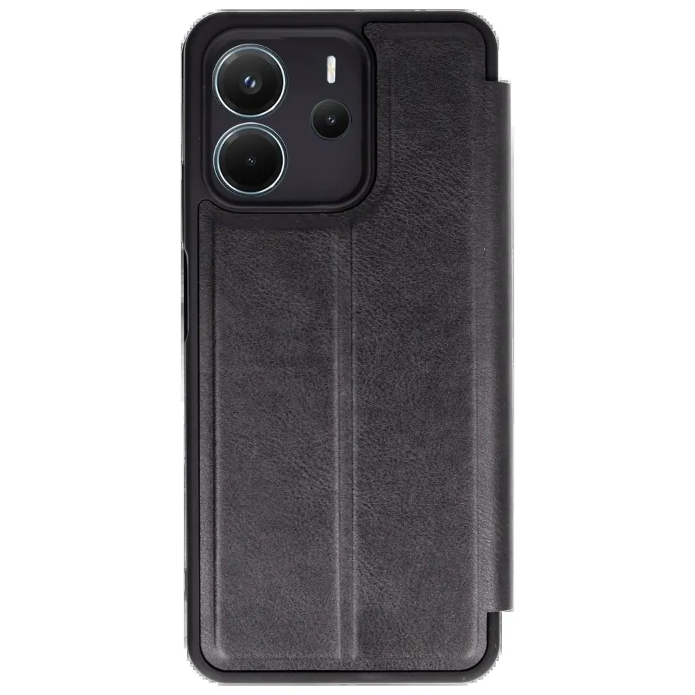 Newface Xiaomi Redmi Note 14 4G Kılıf Flip Cover - Siyah