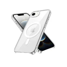 Newface Iphone 16E Kılıf Pc Real Magsafe Kapak - Şeffaf