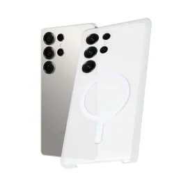 Newface Samsung Galaxy S24 Ultra Kılıf Pc Zara Magsafe Şeffaf Kılıf - Şeffaf
