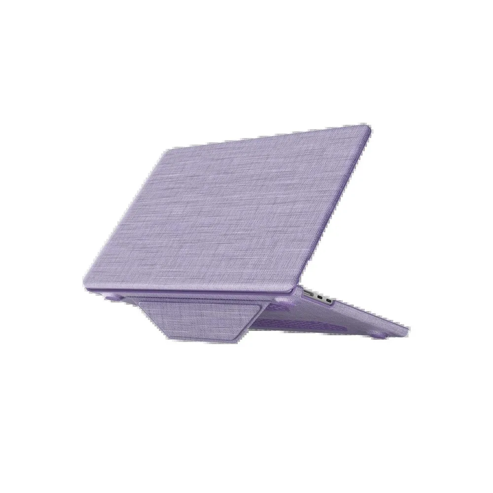 Newface Macbook Air 13 Macbook Kumaş Kapak - Mor