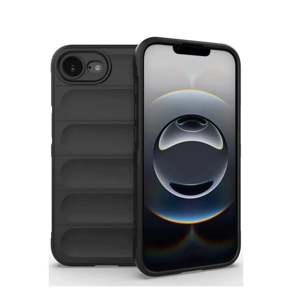 Newface Iphone 16E Kılıf Optimum Silikon - Siyah